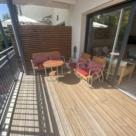 Pour 6 En Centre-ville D'arcachon Avec Terrasse, Parking Et Wifi - Fr-1-474-174 Appartamento Arcachon